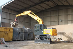 Skip Hire in Romford transfer station